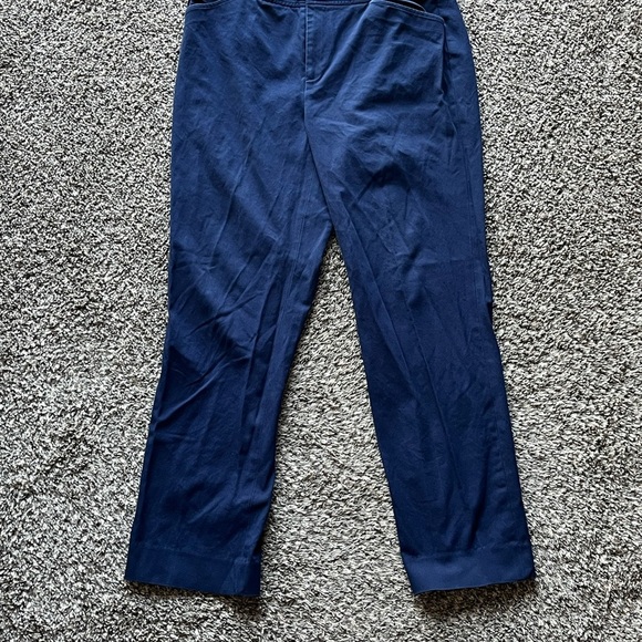 Ralph Lauren Deep Blue Chinos – Classic Women’s Straight‑Leg Pants - Picture 5 of 7